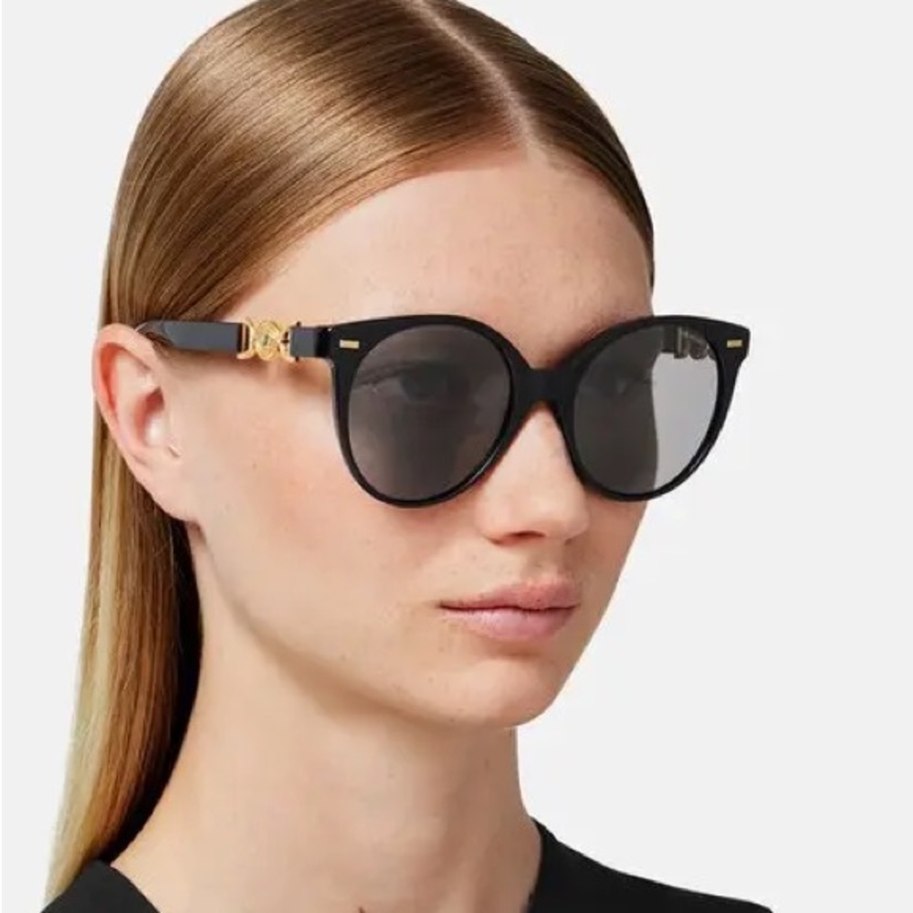 🔥🔥🔥 Versace Medusa 95 Butterfly Modern Glam Sunglasses, Multicolored, NEW